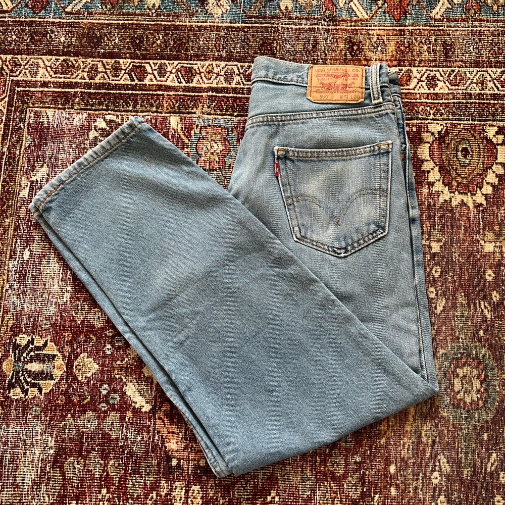 Vintage 550 Levi's Blue Jeans